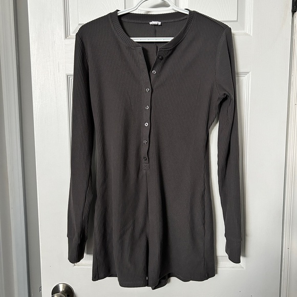 Garage Longsleeve Sleep Romper - Picture 1 of 1